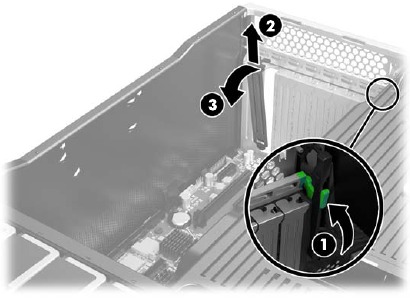 Installeren in een HP Z840 Workstation - Stap 2