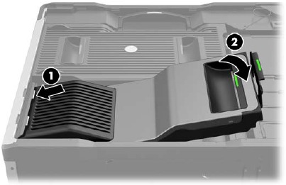 Installeren in een HP Z840 Workstation - Stap 4
