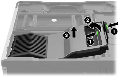 Installeren in een HP Z840 Workstation - Stap 1