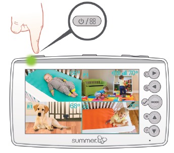 HET GEBRUIK VAN DE HANDHELD - SPLIT-SCREEN Modus
