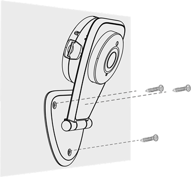 Uw camera monteren (optioneel) - Stap 2