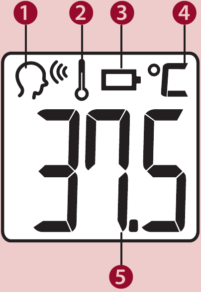 Overzicht van het display