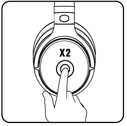AANRAAKBEDIENING - Audio afspelen/pauzeren