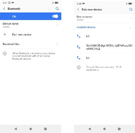 Bluetooth inschakelen