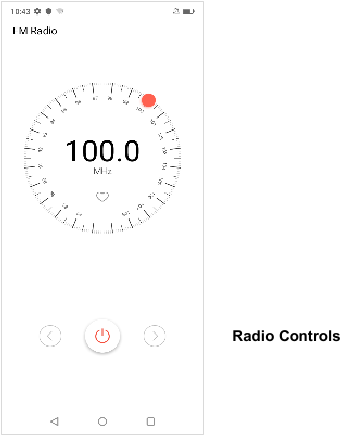 FM-radio openen