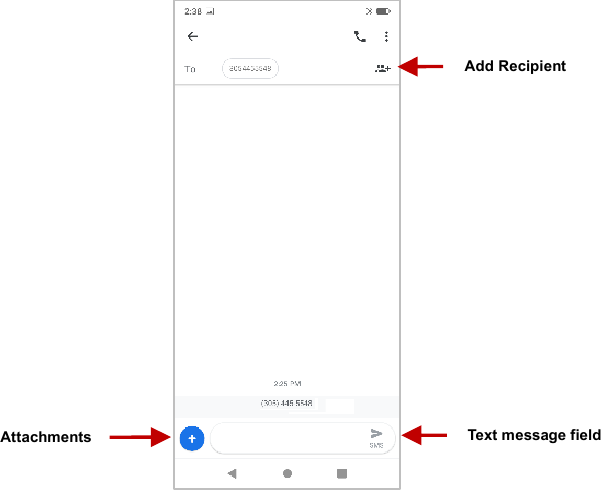 Een sms verzenden