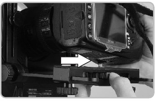 De Camera installeren - Stap 2