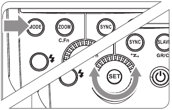Multi: Stroboscopische flits - Stap 1