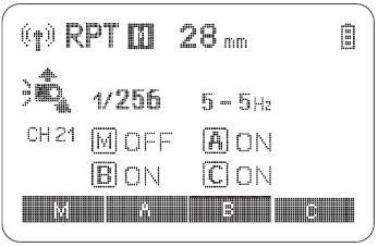 Groepsmodus selectie - Stap 2