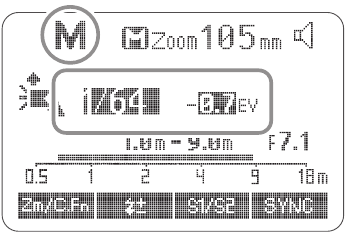 Flitsmodus - M: Handmatige flits - Stap 2