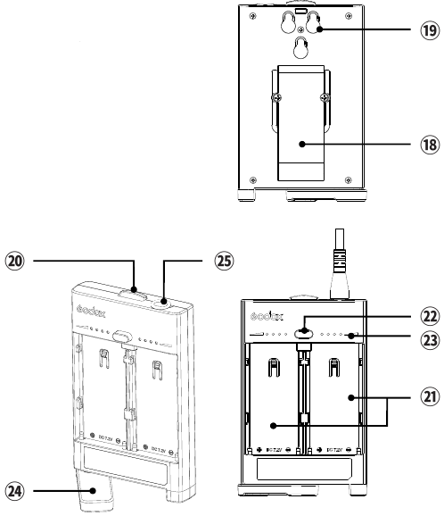 Batterijhouder
