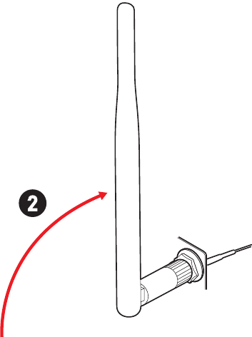 Antennes installeren - Stap 2 - Richt de antennes