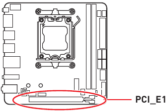 PCIe Uitbreidingsslot