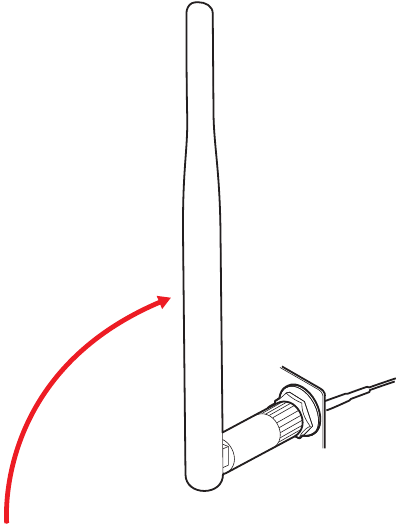 Antennes installeren - Stap 2