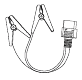 Laadklem voor loodzuuraccu Laad AC200MAX alleen op via een loodzuuraccu. Laad de loodzuuraccu NIET op via deze kabel.