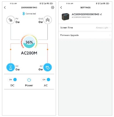 BLUETTI APP - Stap 2