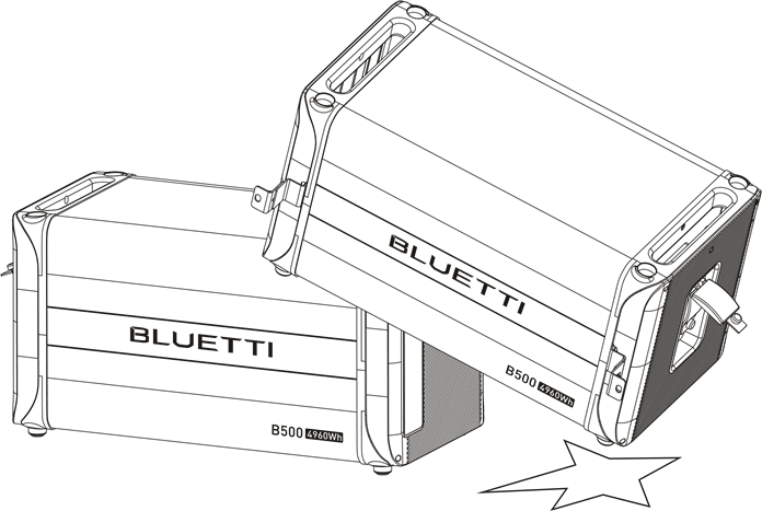 Noodmaatregelen bij het laten vallen van de batterij