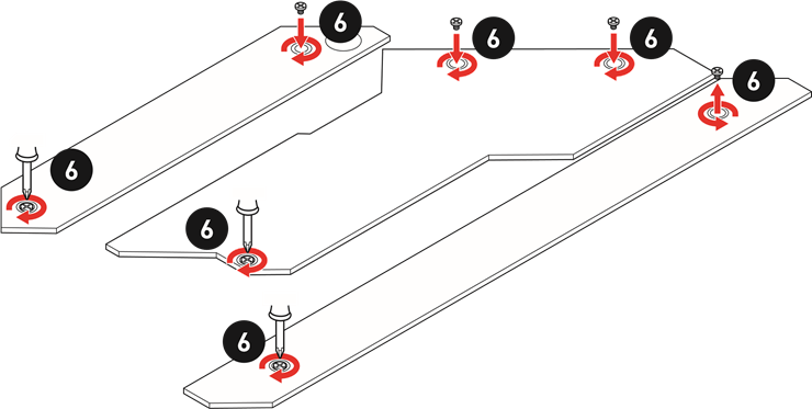 M.2-module installeren - Stap 3