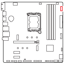EZ Debug LEDs op het moederbord