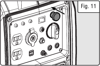 DE GENERATOR STARTEN - Stap 6