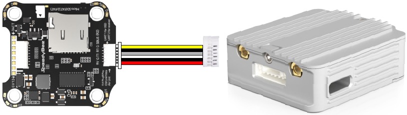 Kabelaansluiting versus DJI Air Unit V1
