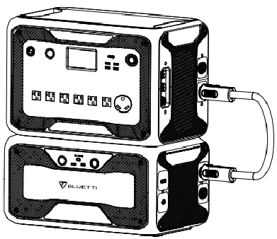 AC300 + 8300 EXTRA BATTERIJAANSLUITING - Stap 1
