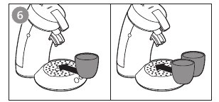 Koffie zetten - Stap 1