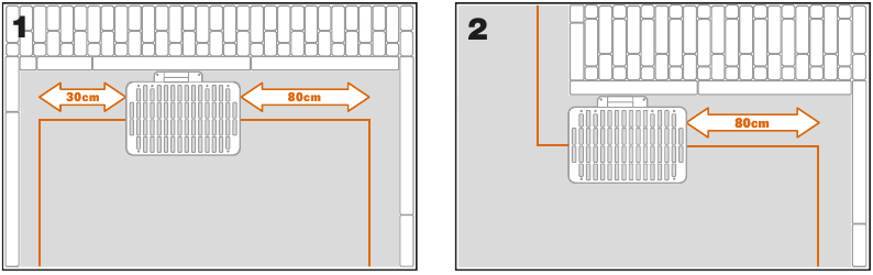 Plan voor het laadstation