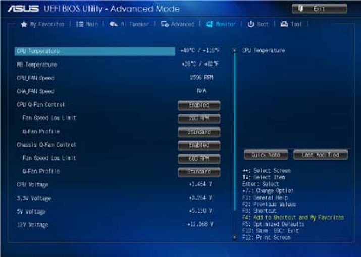 Monitor Menu