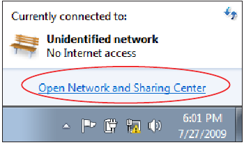 Een verbinding configureren met behulp van een statisch IP-adres - Stap 1