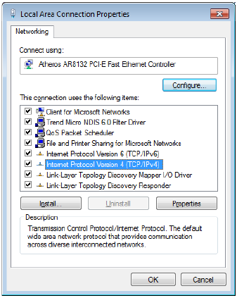Een verbinding configureren met behulp van een statisch IP-adres - Stap 4