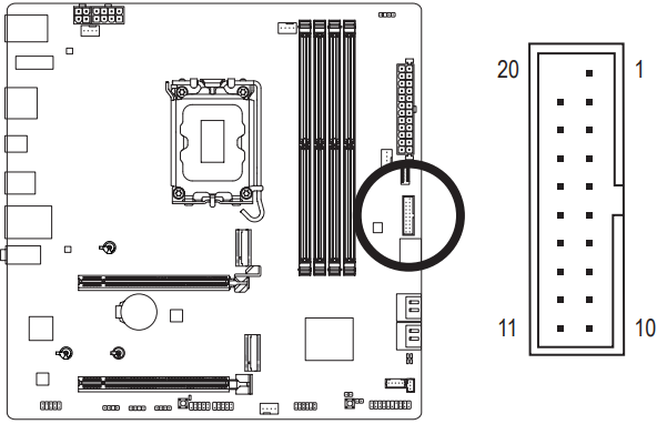 F_U32 (USB 3.2 Gen 1 Header)