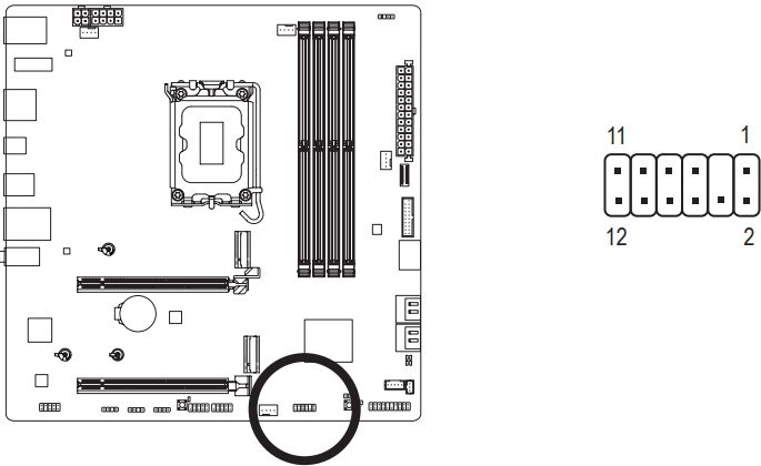 SPI_TPM (Trusted Platform Module Header)