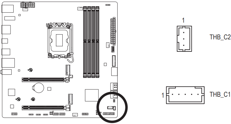 THB_C1/THB_C2 (Thunderbolt&trade; Add-in Card Connectors)