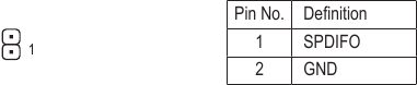 SPDIF_O (S/PDIF-uitgangsheader)