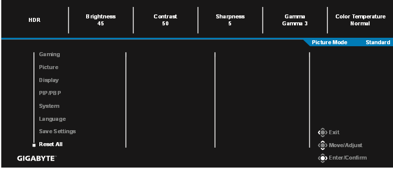 De apparaatinstellingen configureren - Alles resetten