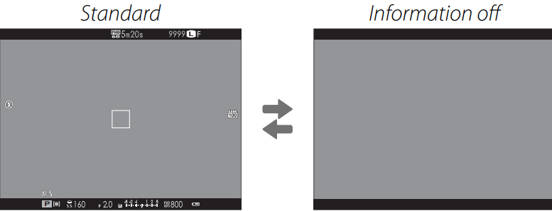 Shooting: Electronic Viewfinder