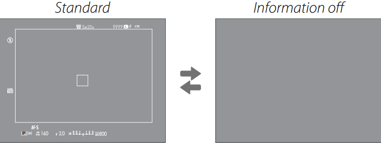 Shooting: Optical Viewfinder