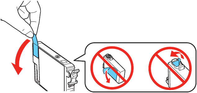 Inktcartridges installeren - Stap 3
