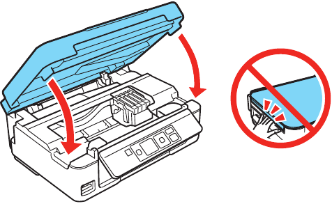 Inktcartridges installeren - Stap 5