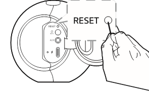 Resetknop