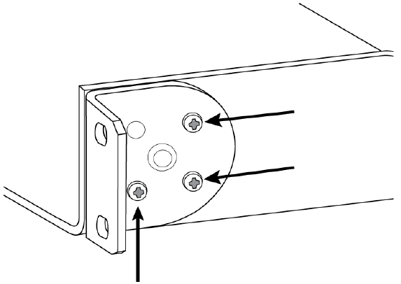 Standaard 19-inch rackmontage