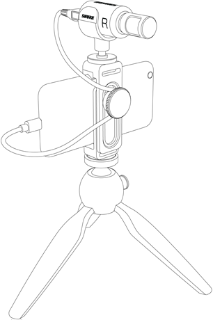 Liggende (horizontale) video-opname