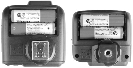 Batterijen plaatsen