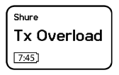 Tx-overbelasting
