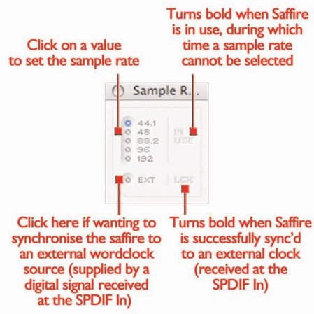 Focusrite - Saffire - Session Management & Advanced Settings Software - Software-instellingen - Deel 2