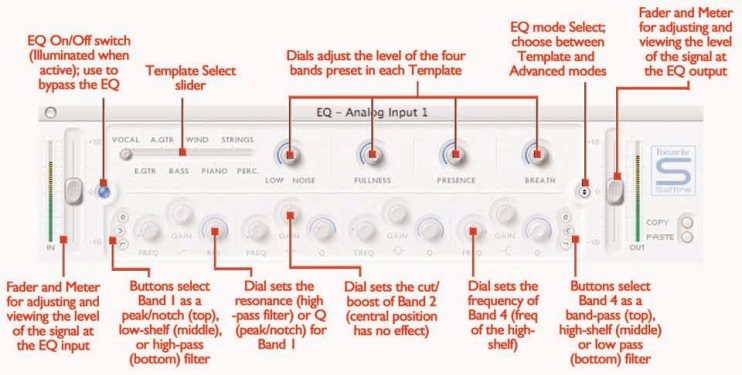 Session Management & Advanced Settings Software - EQ