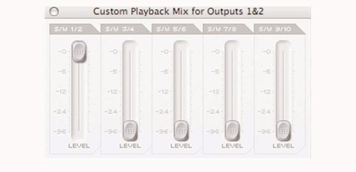 Session Management & Advanced Settings Software - Tracks balanceren