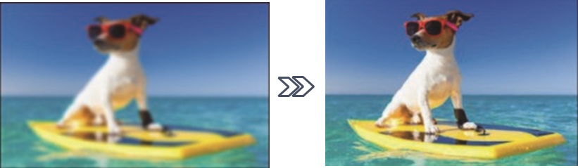 Focus en keystone-correctie - Focus