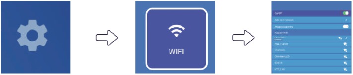 iOS Cast instelling - Stap 1
